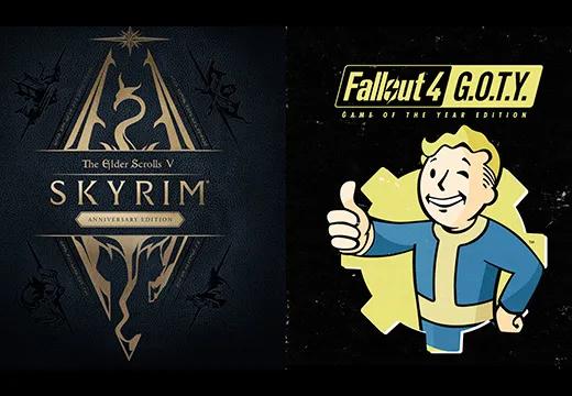 Skyrim Anniversary Edition + Fallout 4 G.O.T.Y Bundle - Xbox One e Series X|S