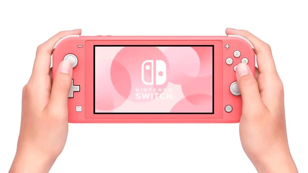 Console Nintendo Switch Lite - Coral - Console Nintendo Switch