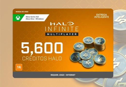 Halo Infinite: 5000 Halo Credits +600 Bônus