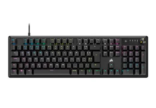Teclado Mecanico Corsair K70 Core, RGB, ABNT2, Switch MLX Vermelho, Preto, CH-910971E-BR