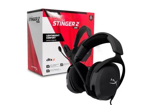 Headsets Gamer Com Fio - HyperX Cloud Stinger 2 Core (Preto)