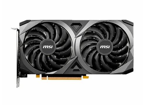 Placa de Vídeo MSI GeForce RTX 3050 Ventus 2x OC 8GB GDDR6 128 bits