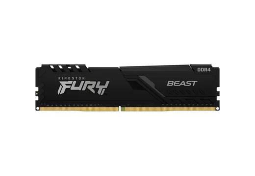 Memória Kingston Fury 16GB 2666MHz DDR4 Black KF426C16BB1/16