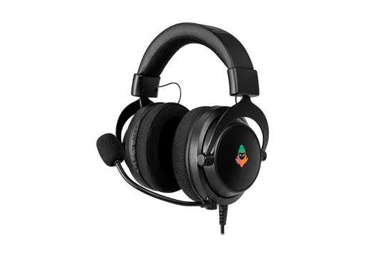 Headset Gamer Mancer Aura, RGB, Drivers 50mm, Preto, MCR-AUR-RGB01