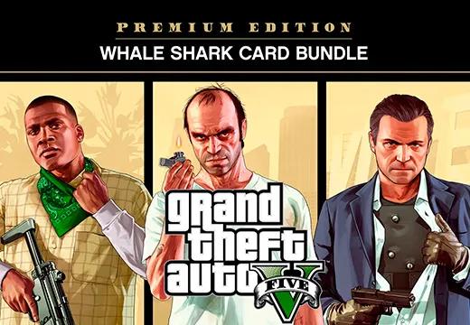 Bundle GTA V: Edição Premium & Pacote Tubarão-Baleia - Xbox One e Series X|S