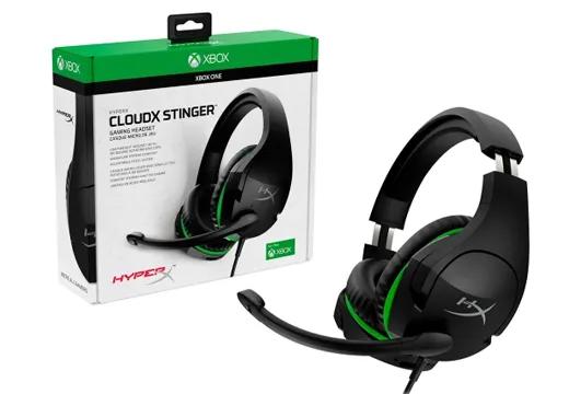 Headset Gamer Sem Fio - HyperX CloudX Stinger Core - Xbox (Verde/Preto)