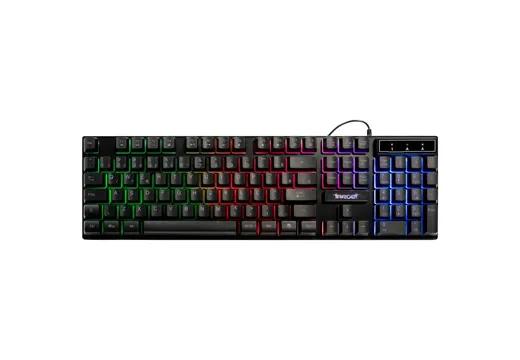 Teclado Gamer TGT M16L, Rainbow, ABNT2, Preto, TGT-M16L-RBW01