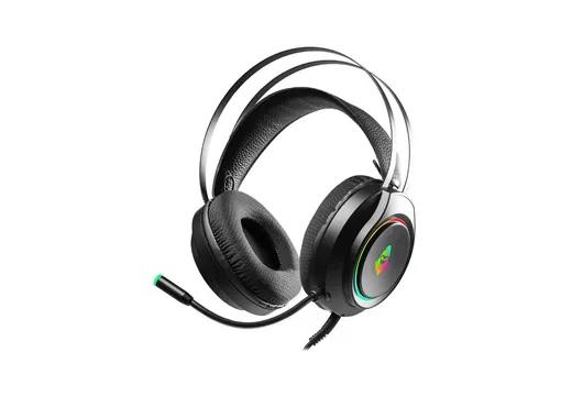 Headset Gamer Mancer Crater, RGB, Drivers 50mm, Preto, MCR-CRT-RGB01