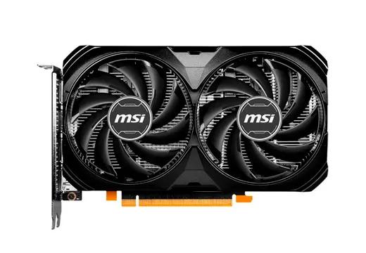 Placa de Vídeo Nvidia MSI RTX 4060 Ventus 2X OC Black 8GB GDDR6