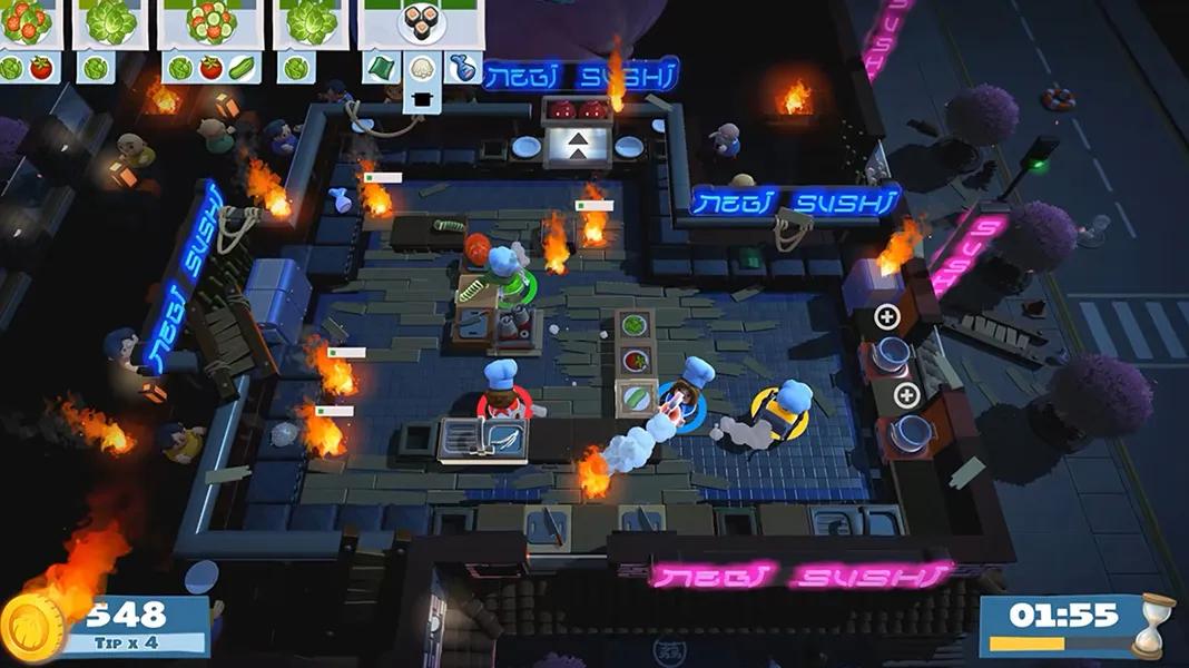 Overcooked! 2 - Switch - Overcooked! 2 Versão Digital Nintendo