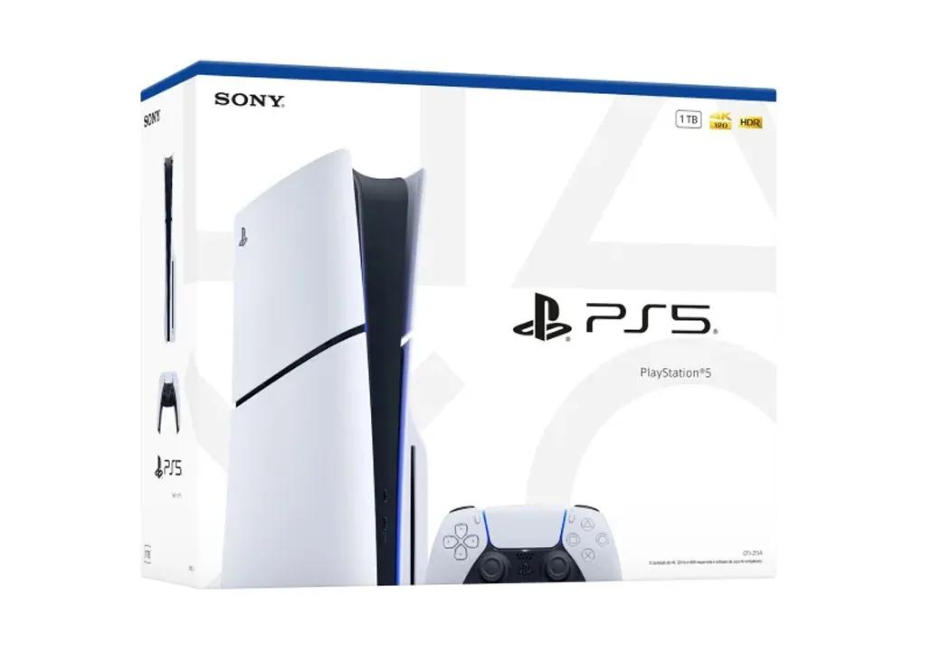 Console PlayStation 5 Edição Slim Disk 1TB + Controle Dualsense - Branco