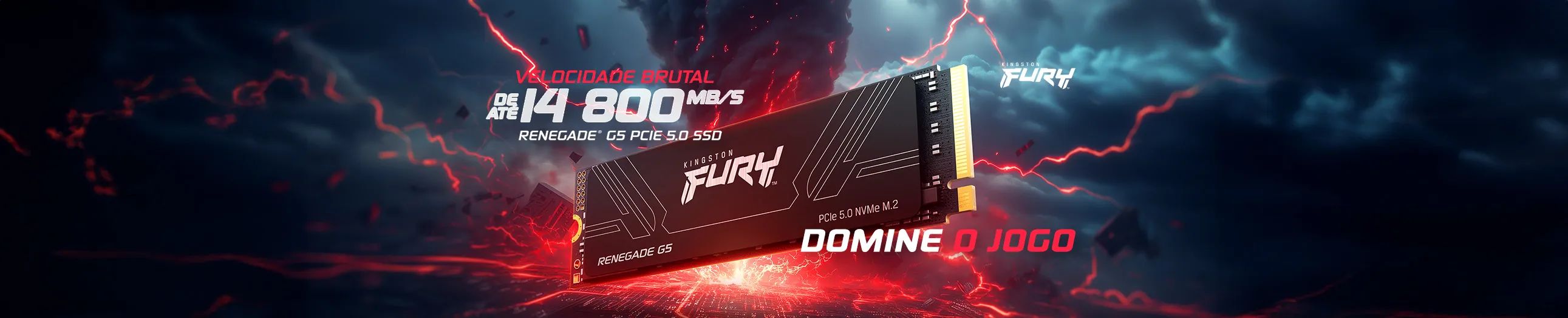 Banner SSD Kingston FURY Renegade G5