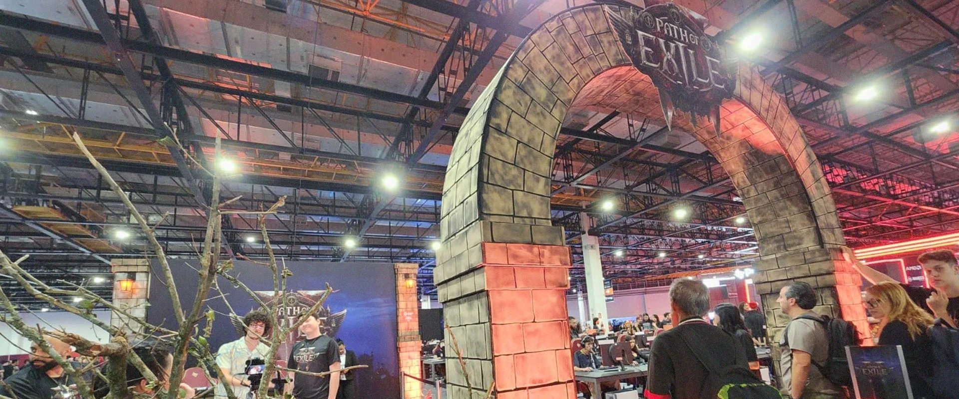 Foto do Stand de Path of Exile 2 na BGS 2024