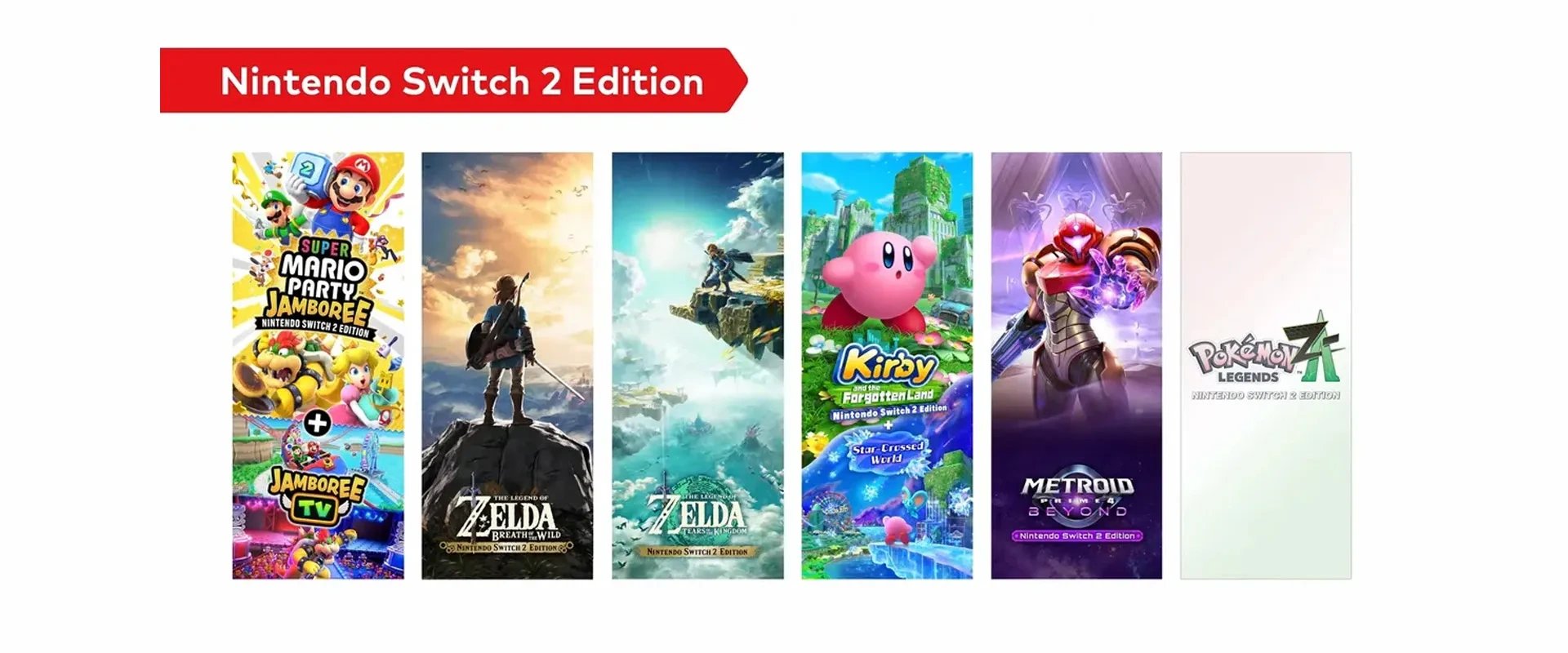 Imagem dos jogos que receberam uma versão Nintendo Switch Edition