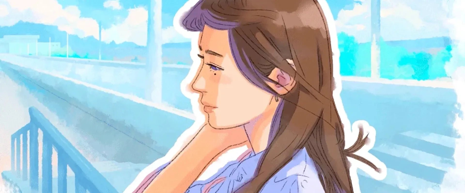 Imagem de Dear me, I was... mostrando uma personagem feminina