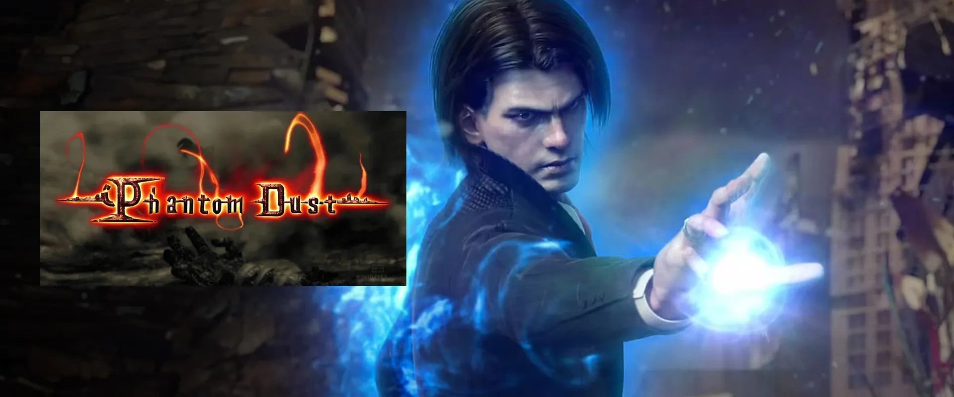 Capa de Phantom Dust e imagem de CGI do jogo