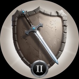 Ícone referente ao nível Veterano do 3DR1