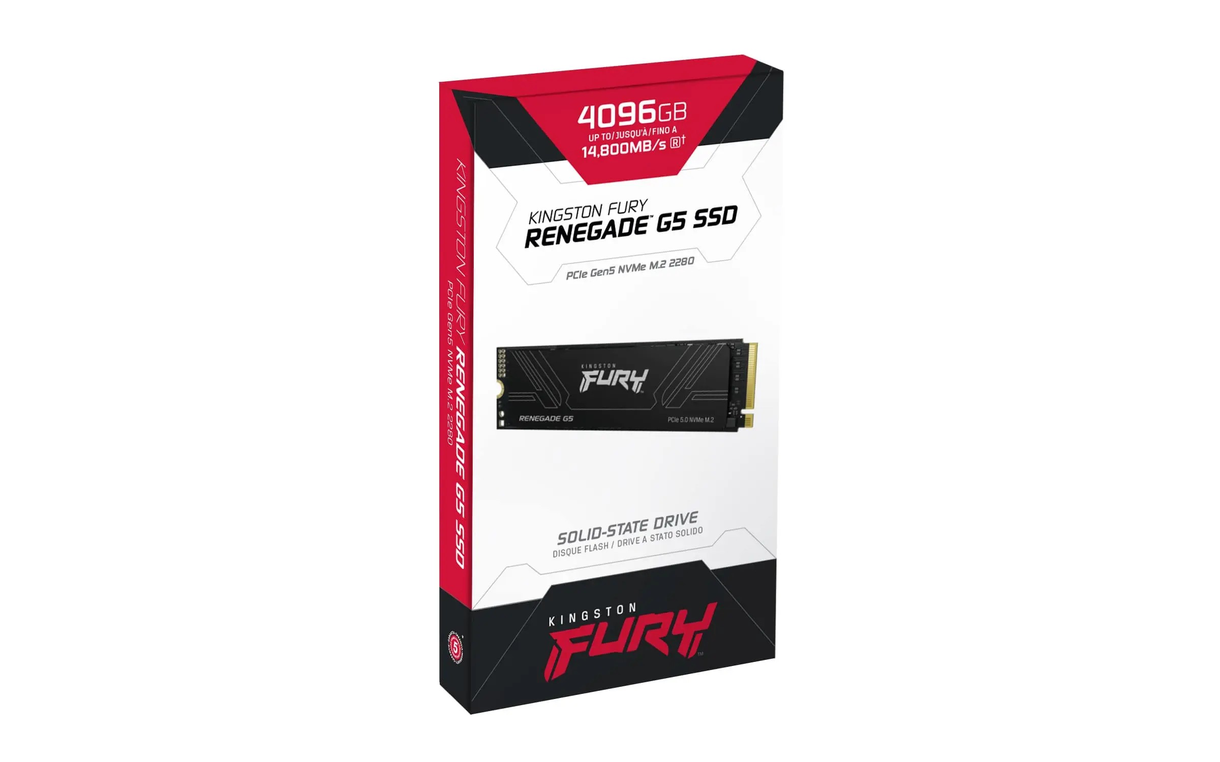 4096 GB - SSD Kingston FURY Renegade G5 PCIe 5.0 NVMe M.2